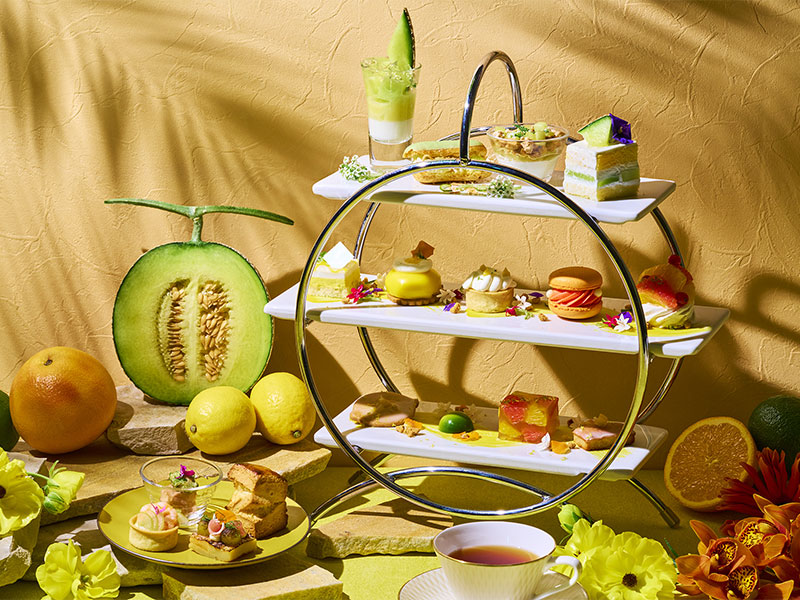Citrus & Melon Soleil Afternoon Tea
～陽光あふれる初夏のプレシャスタイム～