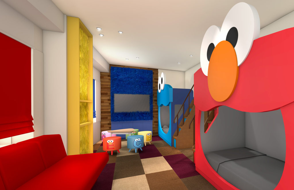Sesame Street™️ Big face Room