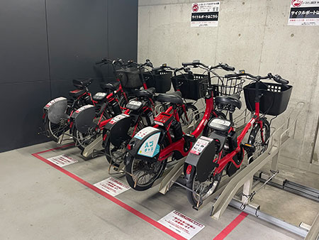 サイクルポート設置場所