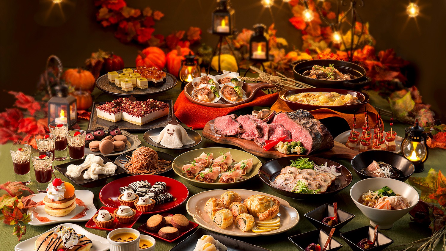 Autumn Harvest Market～実りの秋を楽しむディナー&スイーツビュッフェ～