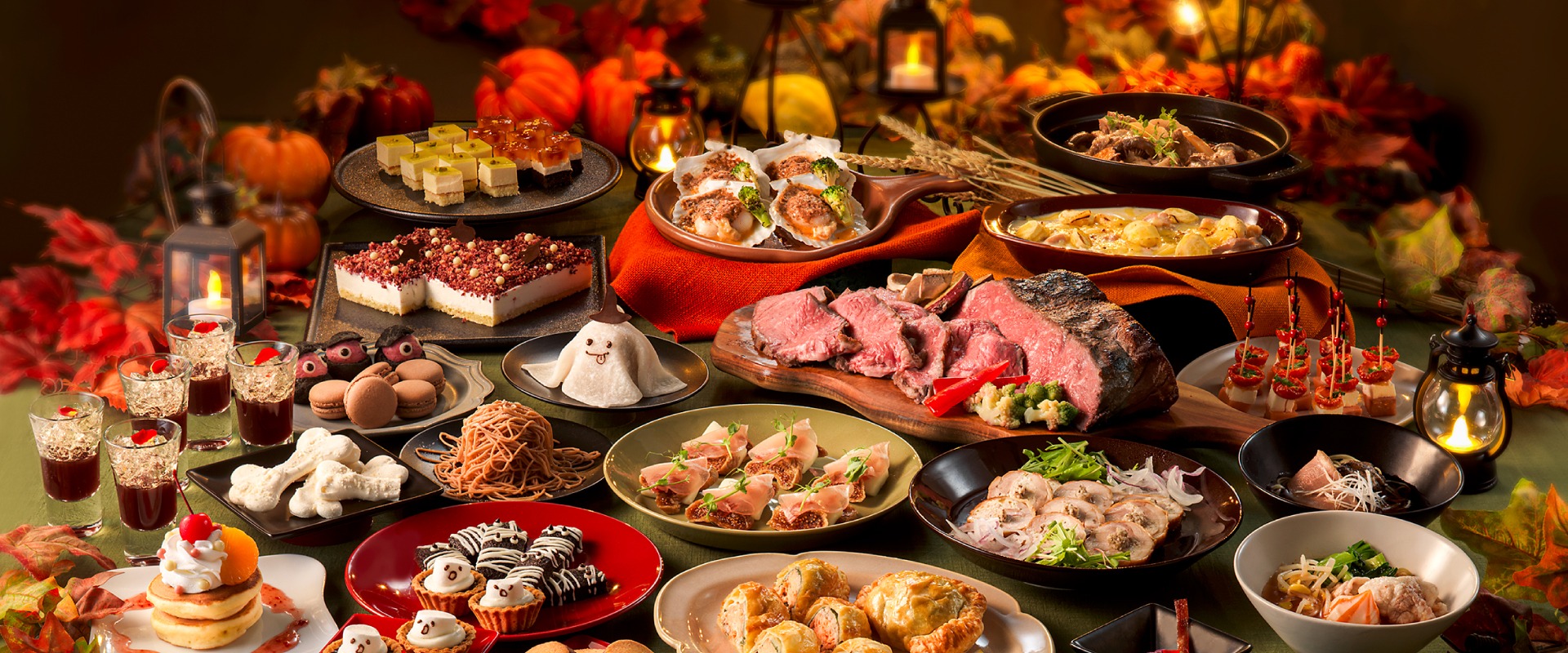 Autumn Harvest Market~享受丰收之秋的晚餐&甜点自助餐~