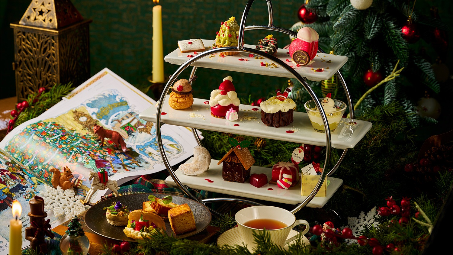 クリスマス期間限定アフタヌーンティー｜Once Upon a Christmas ～ある冬に始まる、甘いクリスマスの物語～