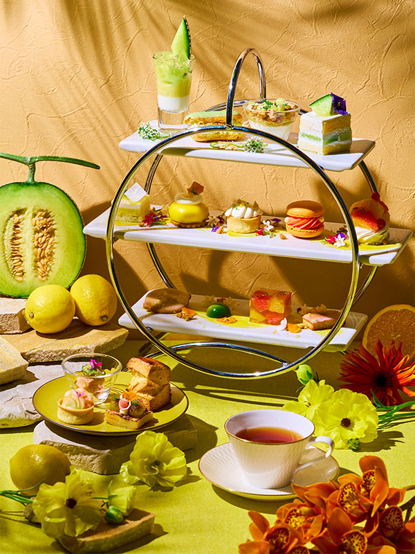 Citrus & Melon Soleil Afternoon Tea
～陽光あふれる初夏のプレシャスタイム～（イメージ）