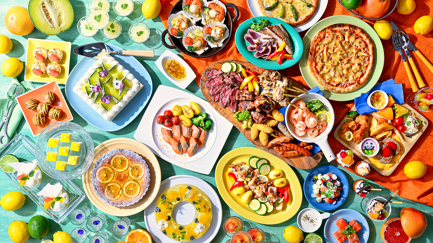 Early Summer Festa ~初夏のグリルディナー&シトラススイーツビュッフェ~