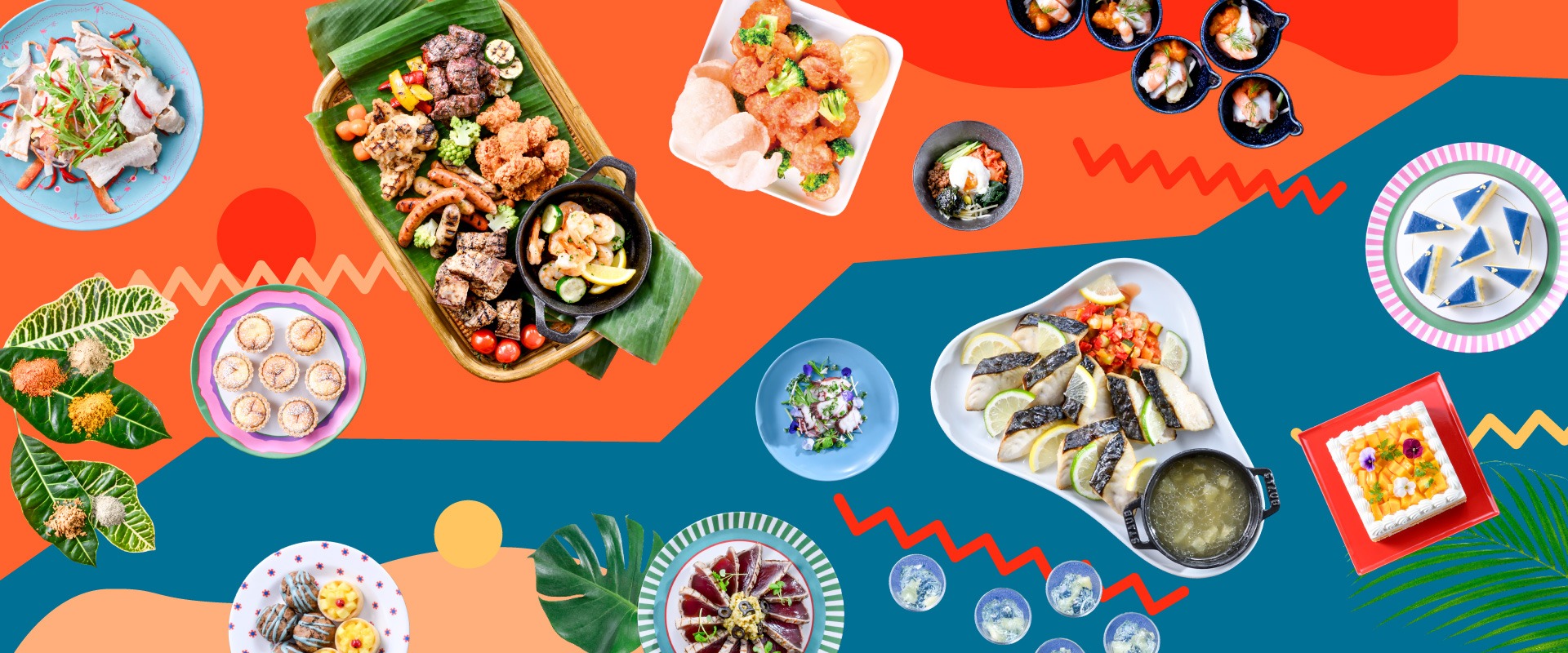 HOT&COOL SUMMER GASTRONOMY~夏季晚餐&甜點自助餐~