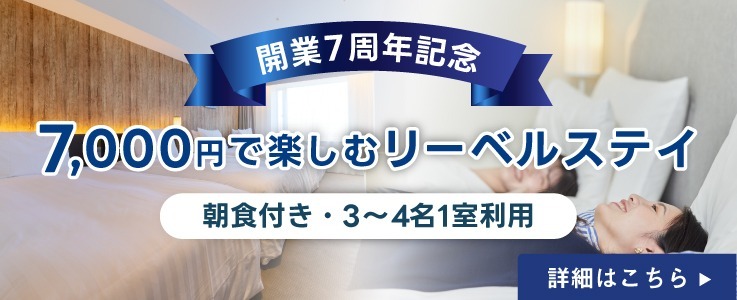 最大24時間 ゆったりホテルステイプラン ワンプレートランチ付き